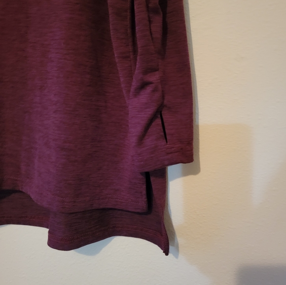 Wander Purple Relaxed Thermoregulation Long Sleeve Tunic, Small - Picture 5 of 5